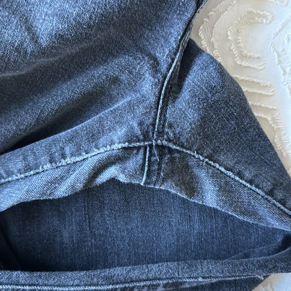 GAP black jeans, s/c means short or cropped- high rise - Picture 3 of 3